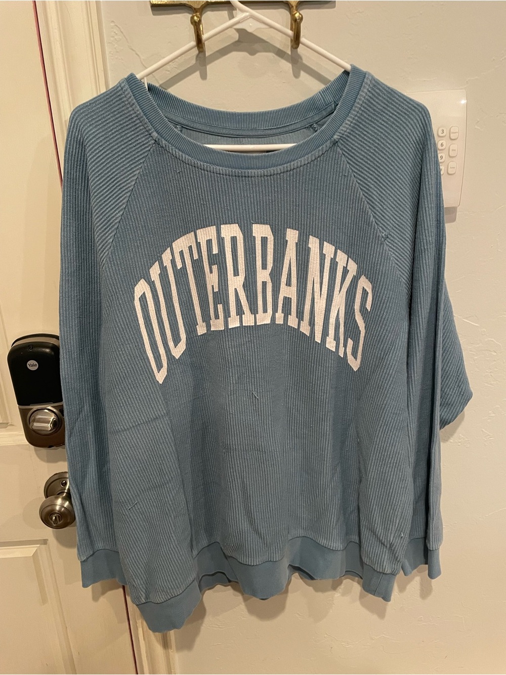 Light Blue Knit Top by stitch+hide